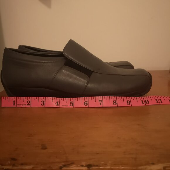 Men's Prada gray leather shoe - Picture 2 of 9